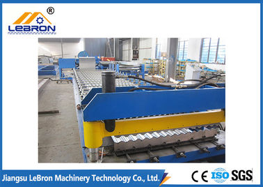 рифленый лист PLC 1250mm 5.5KW Мицубиси делая машину